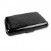 Black Card Holder with Ball Pen